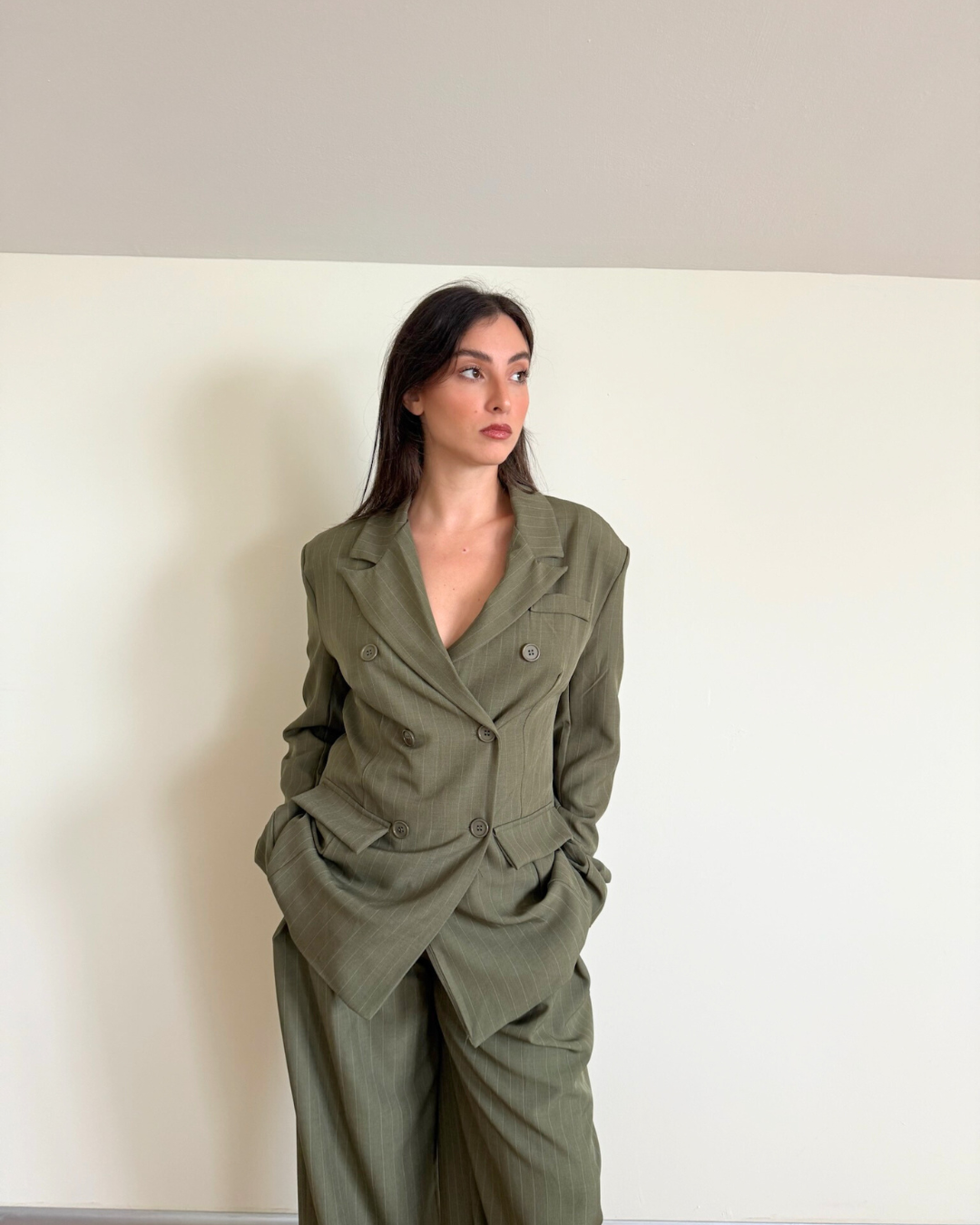 Tailleur Gessato