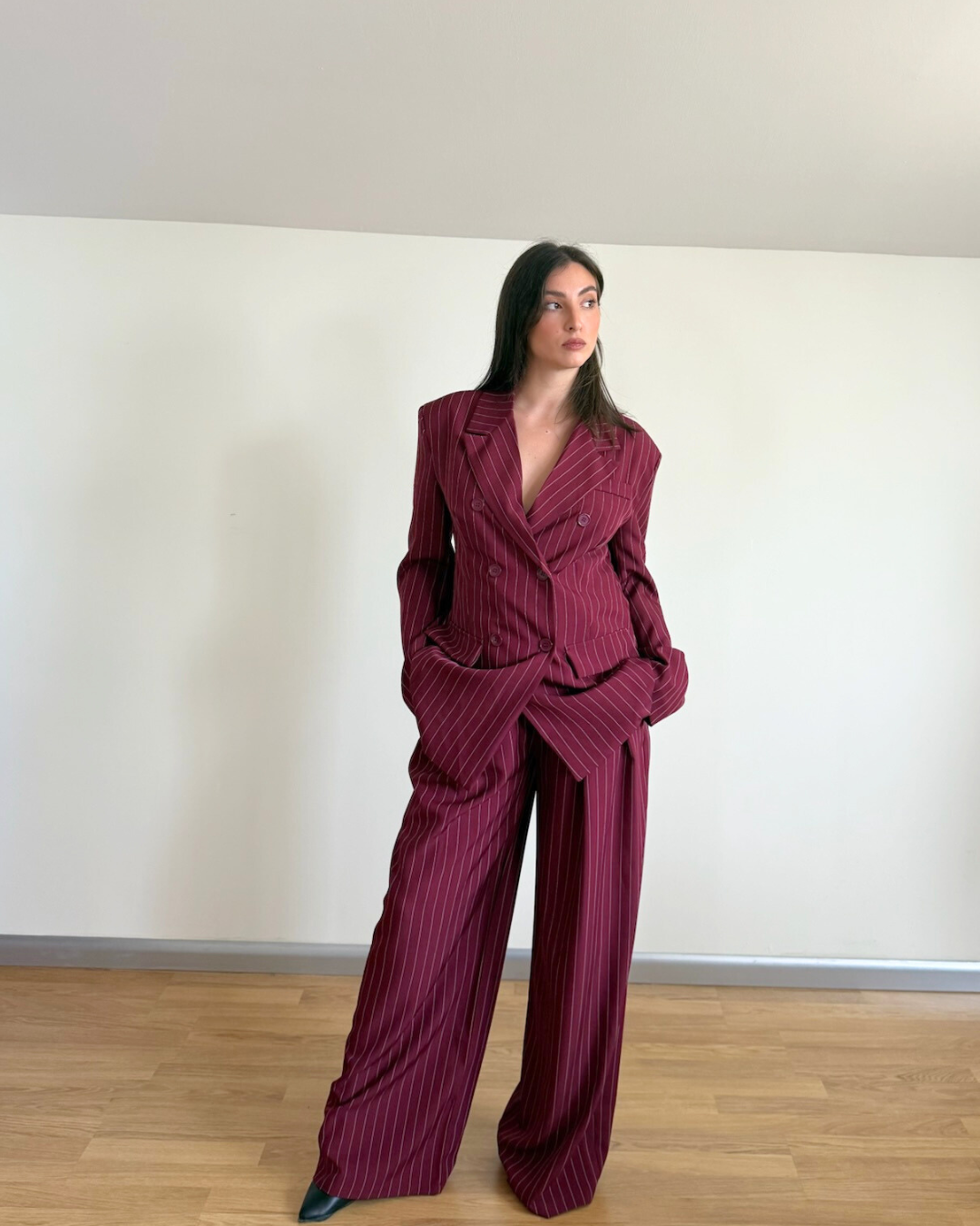 Tailleur Gessato