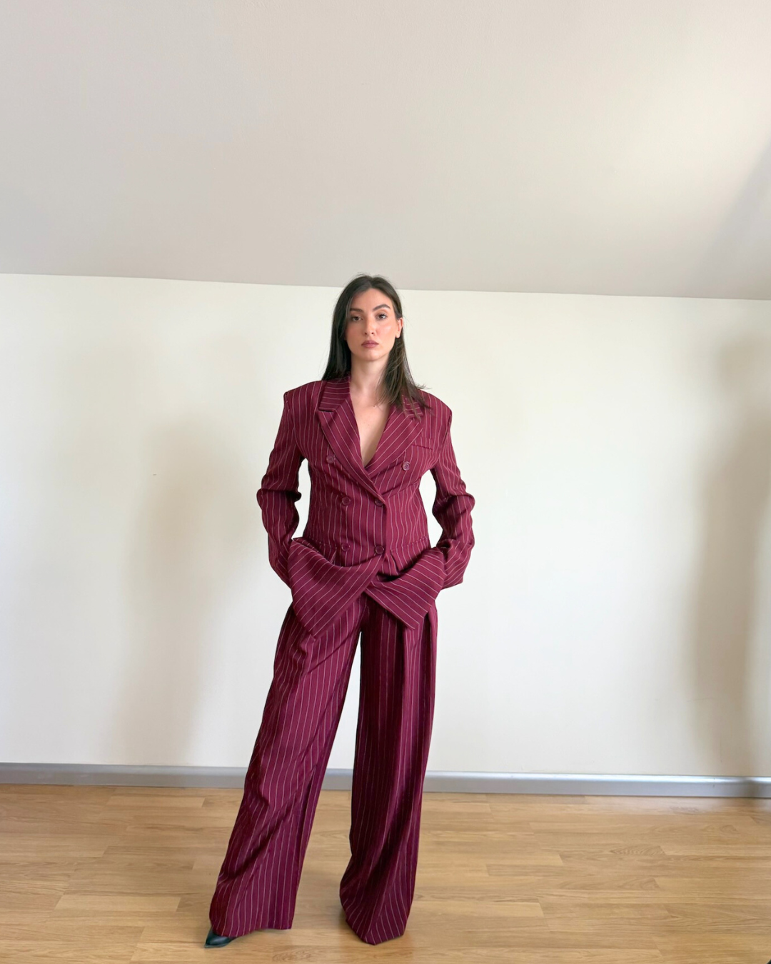 Tailleur Gessato