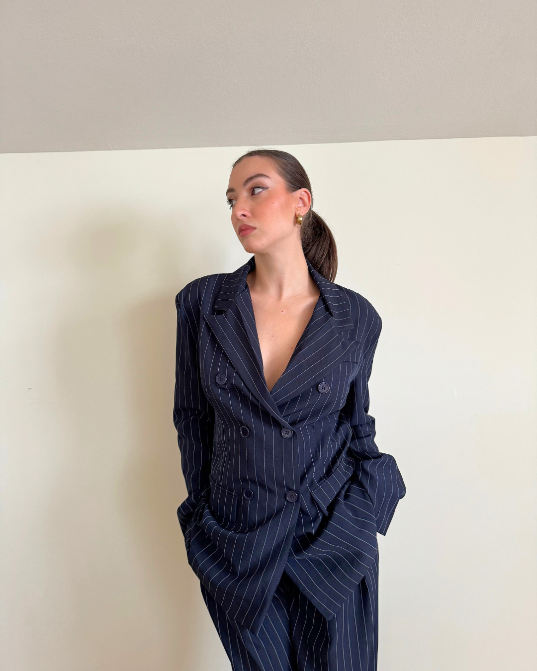 Tailleur Gessato