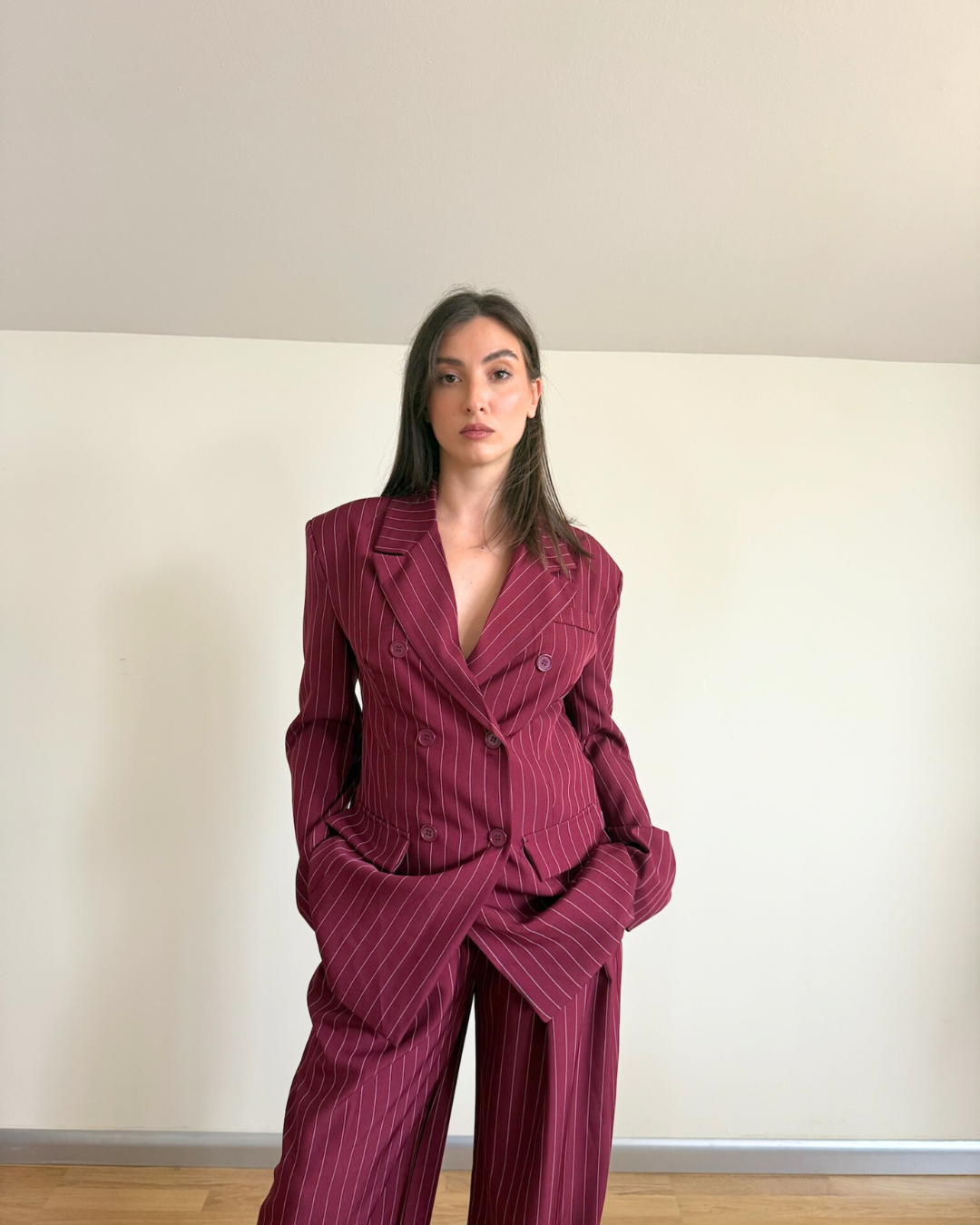 Tailleur Gessato