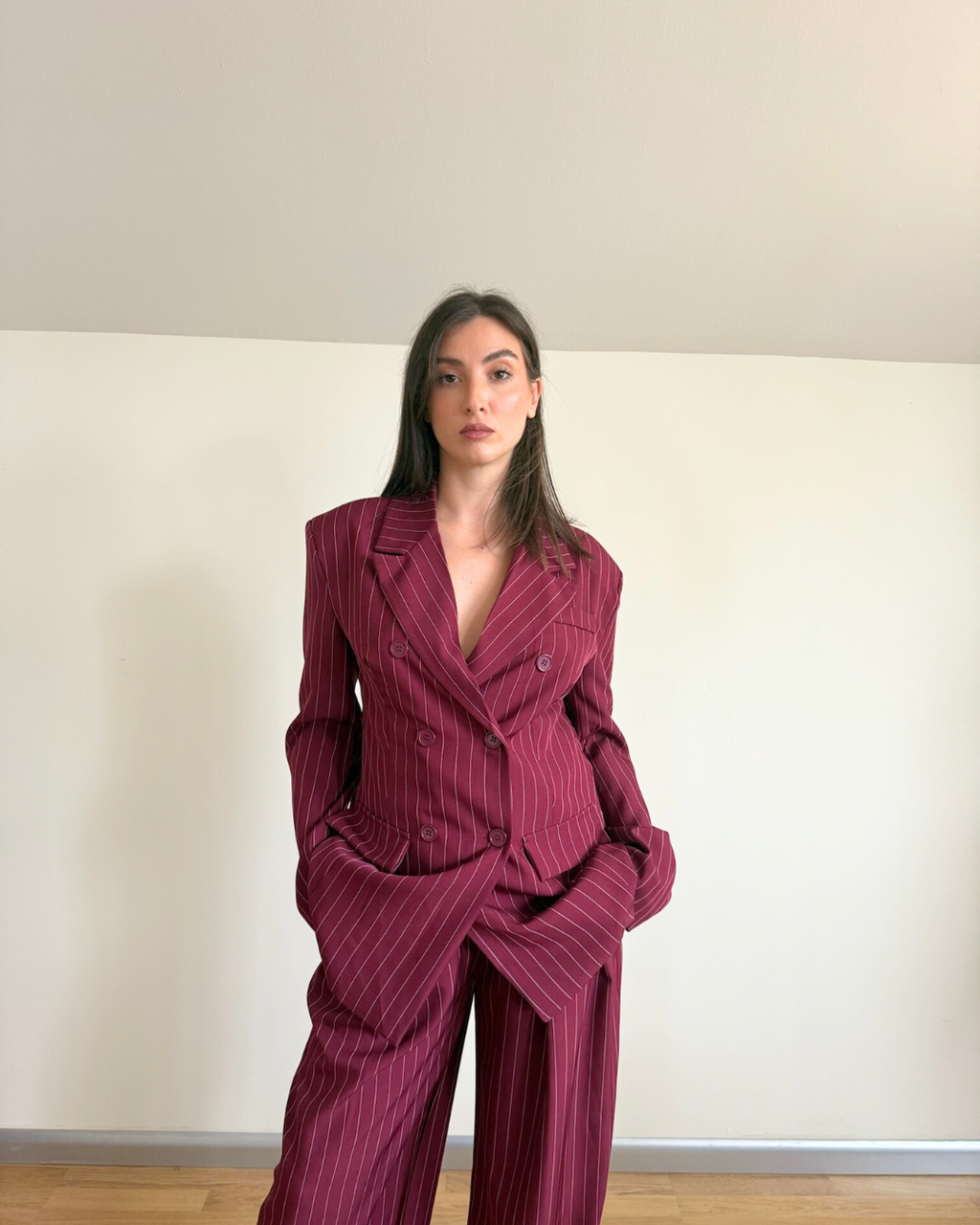 Tailleur Gessato